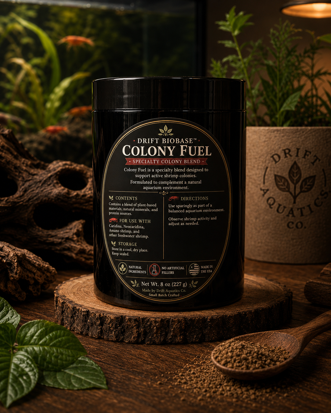 Drift BioBase™ Colony Fuel – Specialty Shrimp Colony Blend