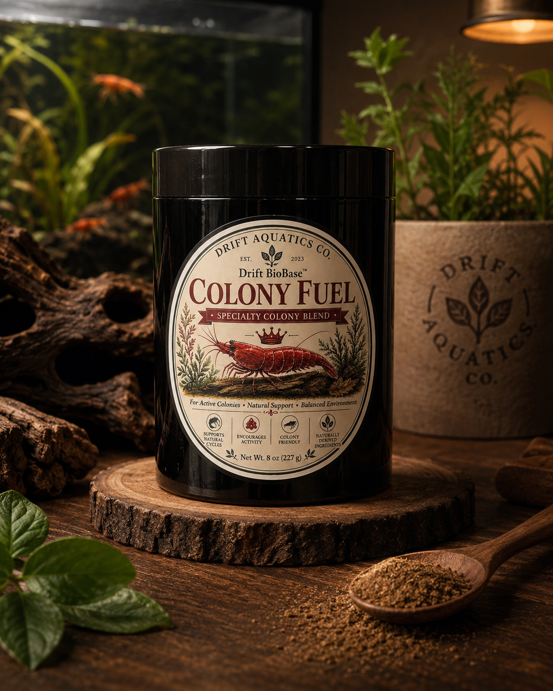 Drift BioBase™ Colony Fuel – Specialty Shrimp Colony Blend